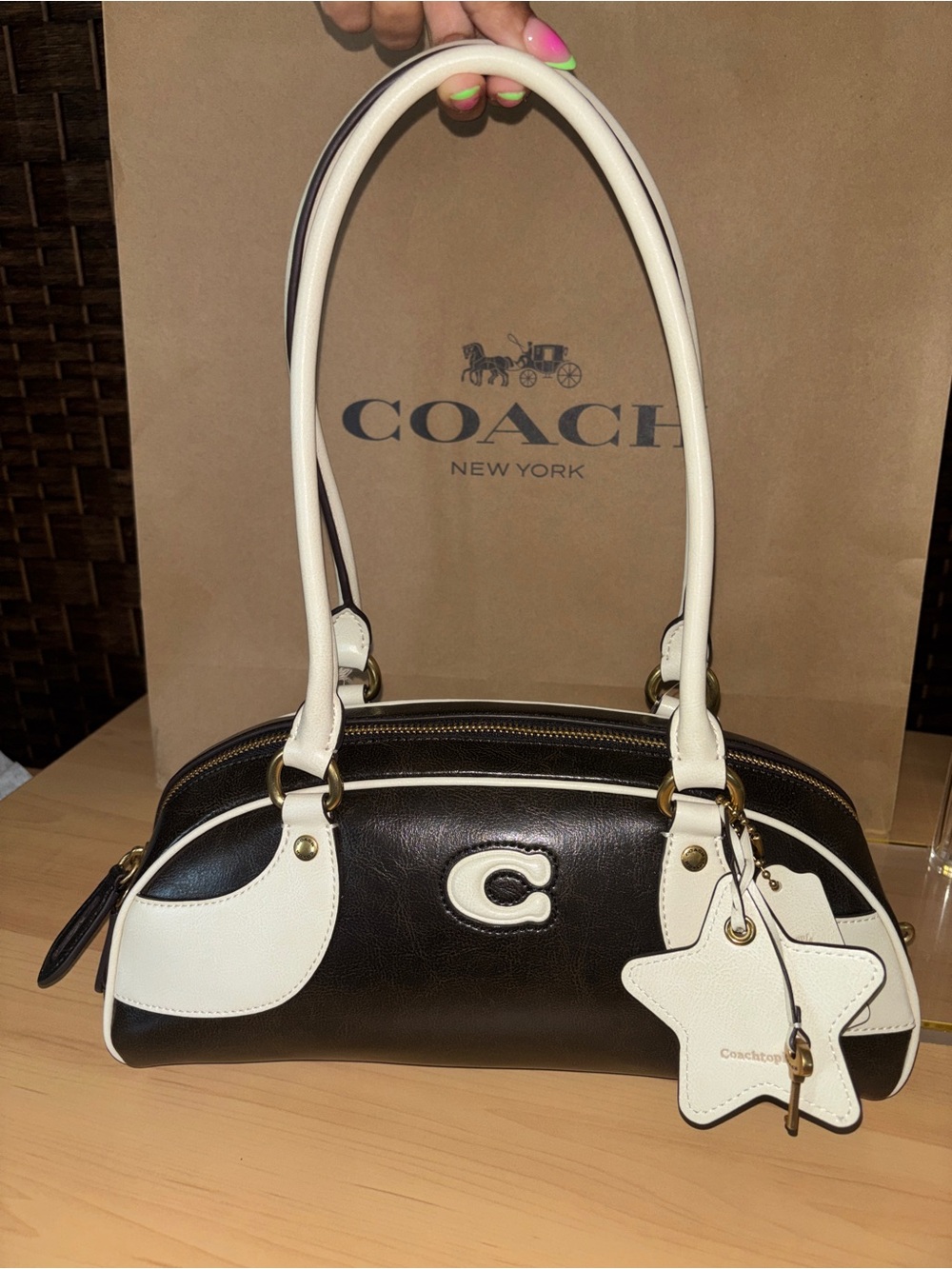 Coachtopia Bowling Shoulder Bag